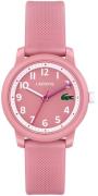 Lacoste 12.12 Damklocka 2030040 Rosa/Gummi Ø33 mm