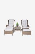 Venture Home - Lounge Set Washington - Natur - Loungemöbler - Från Hom...