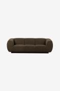 BePureHome - Soffa 3-sits Woolly - Brun - 3-sits soffor - Från Homeroo...