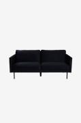 Venture Home - Soffa Zoom, 2-sits - Svart - 3-sits soffor - Från Homer...