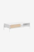 Kave Home - Soffbord Marielle, 70 x 147 cm - Grå - Soffbord - Från Hom...