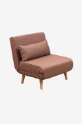 Hanah Home - Bäddsoffa 1-sits Folde Single - Brun - Bäddsoffor - Från ...