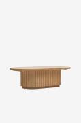 Kave Home - Soffbord Licia, 60x120 cm - Brun - Soffbord - Från Homeroo...