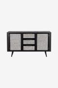 NovaSolo Furniture - Sideboard 2 dörrar 3 lådor Nordic Mindi Rattan - ...