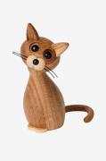 Spring Copenhagen - Trädekoration Katt Lucky The Cat 15,9 cm - Natur -...