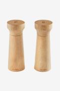 Amefa - Salt och pepparkvarn Modern Wood Set om 2 - Natur - Kryddkvarn...