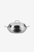 Hestan - Wok med lock ProBond Ø 36 cm - Krom - Grytor & kastruller - F...