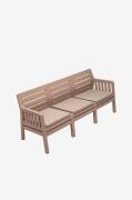 Hanah Home - Garden 3-sits soffa Louis - Brun - Loungesoffor - Från Ho...