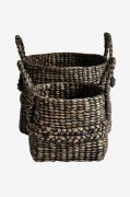 Muubs - Korgset Handle S/2 - Svart - Småförvaring - Från Homeroom