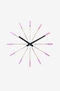 NeXtime - Väggklocka Plug In 58 cm - Lila - Väggklockor & bordsur - Fr...