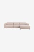 Rowico Home - Soffa Willard, 4-sits med shäslong till Höger - Beige - ...