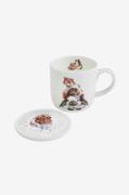 Royal Worcester - Set Wrendale Designs Piggy In The Middle - Flerfärga...