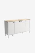 Hanah Home - Skänk Vanessa - Vit - Skänkar & sideboards - Från Homeroo...