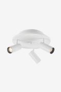 Aneta Lighting - Takspotlight Concord 3-ljus - Vit - Spotlights - Från...