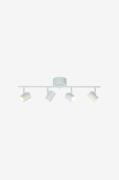 Aneta Lighting - Takspotlight Hugin rör - Vit - Spotlights - Från Home...