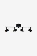 Aneta Lighting - Takspotlight Hugin rör - Svart - Spotlights - Från Ho...