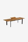 Hillerstorp - NYDALA bord 96x200/280 cm - Svart - Matbord utomhus - Fr...