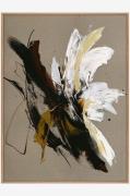 Malerifabrikken - Linne Målning / Explosive / 90x120 Cm / Ekram - Beig...