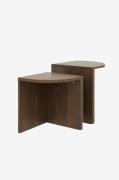Karup Design - Set av sidobord Combine - Brun - Småbord - Från Homeroo...