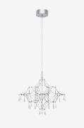 Markslöjd - Ljuskrona lampa Efesos 60cm - Silver - Kristallkronor - Fr...