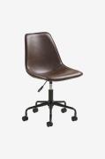 House Nordic - Kontorsstol Monaco - Brun - Skrivbordsstolar - Från Hom...
