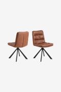NORDFORM - Dean matstol 2-pack - Brun - Stolar - Från Homeroom