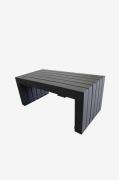 Fritab - Soffbord Bite 90x45x38 cm - Svart - Soffbord utomhus - Från H...