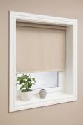 Hasta - Mörkläggningsrullgardin i textil, höjd 185 cm - Beige - Rullga...