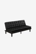 Dorel Home - Bäddsoffa Maine - Svart - Bäddsoffor - Från Homeroom