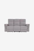 Loft24 - Soffa 3-sits manuell Southbrook - Grå - 3-sits soffor - Från ...