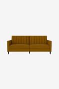 Dorel Home - Bäddsoffa 3-sits Celine - Gul - Bäddsoffor - Från Homeroo...