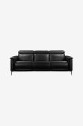 Loft24 - Hörn Soffa 3 Sits 1 Recliner Höger Manuell Lund - Grå - 3-sit...