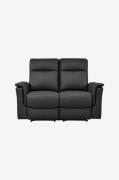 Loft24 - Soffa 2-sits Elektrisk Southbrook - Svart - 2-sits soffor - F...