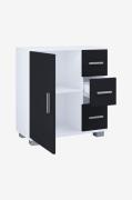 VCM - Midi-skåp Zalo Xl - Flerfärgad - Hyllor & förvaring - Från Homer...