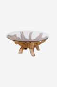 House Nordic - Soffbord Amazonas rund - Brun - Soffbord - Från Homeroo...