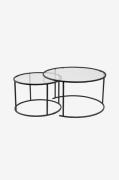 Homitis - Soffbord Set Aurum Double - Svart - Soffbord - Från Homeroom