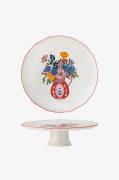 Bloomingville - Dorothy Tårtbricka - Flerfärgad - Uppläggningsfat - Fr...