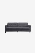 Dorel Home - Soffa 3-sits Hartford Ii - Grå - 3-sits soffor - Från Hom...