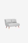 Hanah Home - 2-sits soffa-bädd-Fred - Grå - Bäddsoffor - Från Homeroom