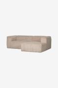 WOOOD - Schäslong Lounge Soffa Bean - Beige - Divansoffor - Från Homer...