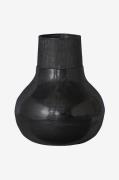 WOOOD - Vas Metal L - Svart - Krukor & vaser - Från Homeroom