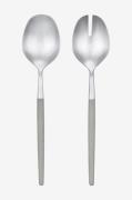 Blomus - Salladsservering Maxime 28 cm - Grå - Bestick - Från Homeroom