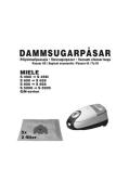 Champion Nordic - Dammsugarpåsar Miele 5st 2st filter (1366CH) - Disk-...