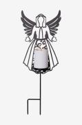 Star Trading - Flamme Deco Angel - Svart - Utedekoration - Från Homero...