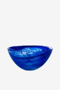 Kosta Boda - Skål Contrast 35Cm - Blå - Skålar - Från Homeroom