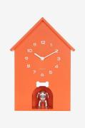 Karlsson - Väggklocka Garding Doggy - Orange - Väggklockor & bordsur -...