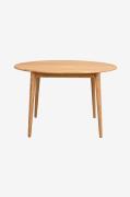 Rowico Home - Tyler matbord runt Ø120/165 - Natur - Matbord - Från Hom...