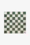 KM Home - Ull Matta Chessie - Grön - Ullmattor - Från Homeroom