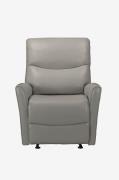 Loft24 - Chesley Fåtölj Manuel PU - Grå - Fåtöljer - Från Homeroom