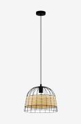 EGLO - Takpendel Anwick Black /Rattan 370 mm - Svart - Takpendlar - Fr...